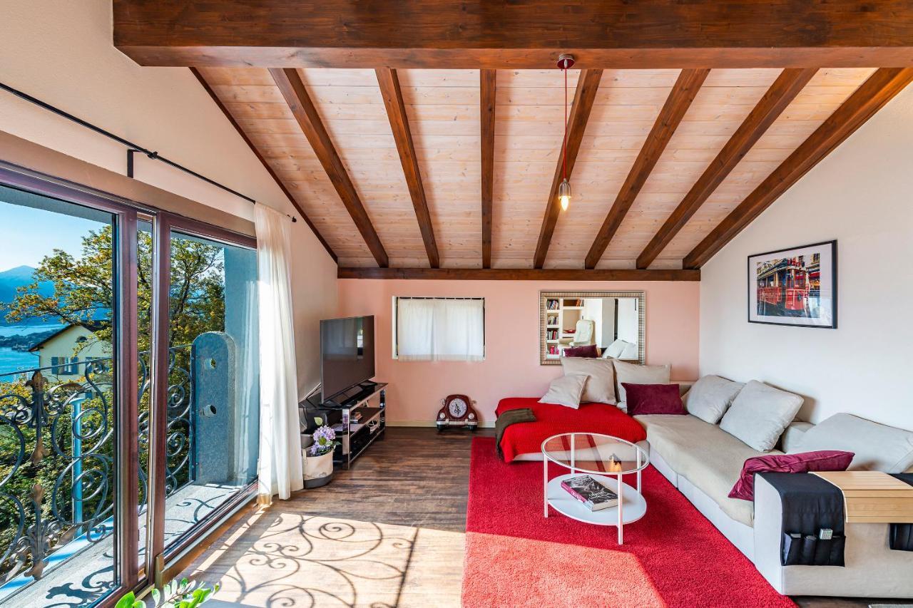 Casa Luna - Wonderful Lake View Brione sopra Minusio Exterior foto